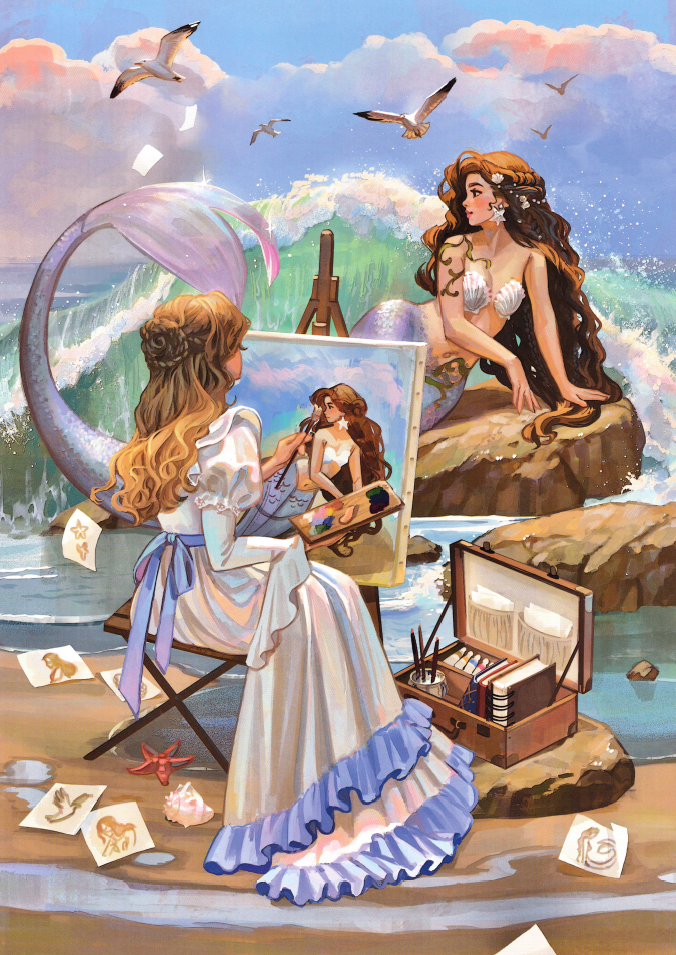 Painting a Mermaid